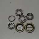Pack of 2 Trailer Axle Bearings Kit L68149 L44649 Fits for 1-3/8'' to 1-1/16'' 3500 Lbs Trailer Axle 1.719'' Grease Seal 10-19#84 Spindle