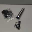 Wahl USA Stainless Steel Lithium-Ion Cordless Beard Trimmer for Men - Rechargeable All in One Men's Beard Trimmer with Rotary Ear & Nose Trimmer, & Detail Trimmer - Model 9818A