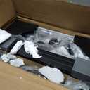 Console Tables with Charging Station and Storage Basket, 47.2'' Entryway Table Narrow with Power Outlets USB Ports, Couch Table Behind Sofa, Hallway Table for Foyer, Living Room, Black