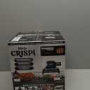 Ninja Crispi 4-in-1 Portable Glass Air Fryer Cooking System, 1500W, 4QT & 6-Cup TempWare Glass Containers with Storage Lids, Microwave, Freezer & Dishwasher Safe, Cyberspace Gray, FN101GY (Navy)