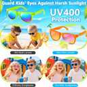 32 Bulk Kids Sunglasses Party Favors for Toddler Boys Girls Age 3-8