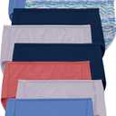 Hanes Women's Underwear Briefs Pack, 10-Pack Moisture-Wicking Brief Panties for Women, Microfiber (XL)