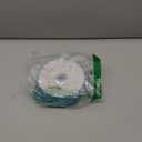 SIMISI RIBBON Dusty Blue Glitter Velvet Ribbon Wired for Christmas Tree Decorations, Outdoor Decor, Garland and Wreath Ornaments (1.5 Inch, 20 Yards)