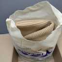 Large Cotton Rope Storage Basket with Leather Handles, Laundry Hamper Basket, 20 "L x 14" W x 12 "H, Durable & Stylish Organizer for Home.(Large Khaki)