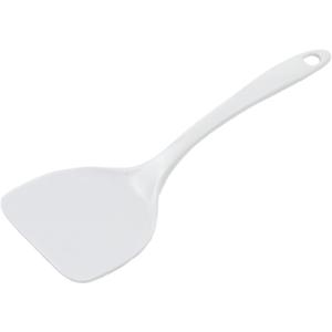 Chef Craft Basic Melamine Jumbo Turner/Spatula, 11.75 inch, White