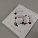 30x Magnifying Mirror, Travel Hand Mirrors with Handle - Double Side Handheld Mirror with 1X 30X Magnification & Adjustable Handle/Stand, Hand Held Foldable Travel Mirror for Makeup(Black)