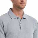Polo Shirts for Men, Summer Sports Short Sleeve Moisture Wicking Dry Fit Activewear Golf Shirts for Men, Sizes S-3XL (Gray, XL)