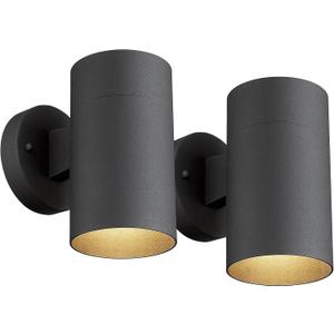 Ken & Ricky Outdoor Wall Sconce, Exterior Wall Light Fixtures, Cylinder Outside Lights for House Porch Garage Patio Doorway Entryway -2 Pack, 2 Pack | No Sensor