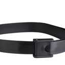 Posey 6546 Premium EZ Clean Gait Belt with Spring-Loaded Buckle  Black, 60  Walking Belt  Qty. 1  Home Care