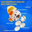 Baby Bath Toys, Baby Bath Shower Head for Bathtub with 4 Adjustable Sprayer, Control the Flow Rinser Babies with 3 Squirting Ducks for Newborns, Toddlers Kids in Bathtub Sink