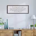 This Is The Beginning Of A New Day Wall Decor 32"x12" Modren Large Farmhouse Living Room Inspirational Wood Framed Art Sign Office Home Inspiring Positive Quote Family Decoration (Black)