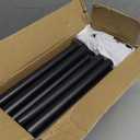 UME 10 Pack Solar Pathway Lights Outdoor, Bright Solar Garden Lights with Metal DesignIP65 Waterproof, Auto On/Off, 3000K LED Landscape Lighting for Yard, Lawn, Walkway, Driveway, Patio Decor (Black)