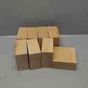 DIRBUY 8 pcs Large Basswood Blocks for Carving and Crafts - 4x4x2 inch DIY Wood Signs - Ideal for Carving Practice, DIY projects