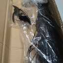 Nearly Natural 5ft Pre-Lit Black Twig Halloween Tree with Bat Decorations