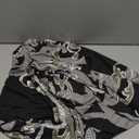 Liykimt Stretch Wingback Side Chair Slipcover-Accent Chair Cover Slipcover with Arm,Washable Upholstered Arm Dining Chair with Nailed Trim Protector for Dining Living Room Set of 1,Black/Gray