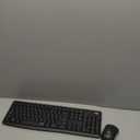 Logitech MK295 Wireless Mouse & Keyboard Combo with SilentTouch Technology, Full Numpad, Advanced Optical Tracking, Lag-Free Wireless, 90% Less Noise - Graphite (Black)