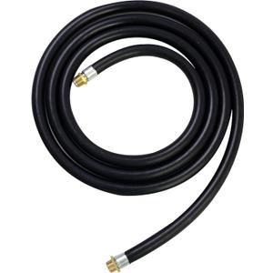 3/4 Inch x 14 FT Fuel Transfer Hose W/360 Fuel Swivel Connector NPT Copper Fittings High Pressure (300 PSI) Compatible Fuel Nozzle Fuel Pump for DiDiesel Fuel,Gasoline,Kerosene