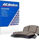 ACDelco Silver 14D792CHF1 Ceramic Rear Disc Brake Pad Set with Clips