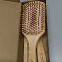 3PCS Bamboo Hair Brush Set,Natural Wooden Brush for Women, madam, Paddle Detangling Brush for Dry/Curly/Thick/Thin/Straight Hair
