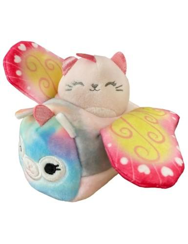 SQUISHMALLOWS - SQUISHVILLE - MINI SQUISHMALLOWS ARAMINTA + POJAZD 12 Pack