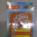 Creativity for Kids Window Art Fun Fruits - Paint and Decorate 2 Suncatchers, Create Your Own Window Art for Kids 2 Pack