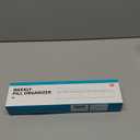 Daviky Large Weekly AM PM Pill Organizer - 7 Day, 2 Times a Day With Extra Large Compartments for Vitamins, Medicine, Supplements (Cyan)