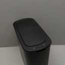 Cesun Automatic Motion Sensor Black Bathroom  Can with Lid, 2.6 Gallon Touchless  Bin, Smart Plastic Slim Garbage Can Small Wastebasket for Toilet, Office, rv, Bedroom, Living Room