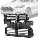 A-Premium Front Radiator Grille Air Shutter Actuator with Motor Compatible with Ford Fusion 2017-2020, Police Responder Hybrid 2019-2020, SSV Plug-In Hybrid 2019-2020, Replace# HS7Z8475A, HS7Z8475C