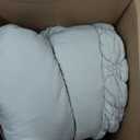 PHF Diamond Marshmallow Puff Comforter Set Queen Size, 3 Pieces Ultra Soft Lightweight Bedding Set for All Season, Pattern Textured 1 Comforter with 2 Pillow Shams