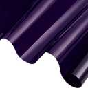 Daytime Privacy Window Film Sun Blocking Blackout Window Film Anti UV Heat Control Window Tint for Home Office Static Cling Vinyl 19.68'' x 118'', Purple