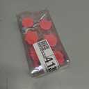 Pink Rose Shower Curtain Hooks Decorative Flowers Glow in The Dark Pretty Floral Themed Bathroom Decor