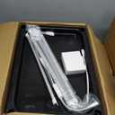 5-Tier Seed Starter Trays, Plant Stand with LED Grow Light (Auto-Timer), Bottom Watering Designed for Indoor Greenhouse Plants, Fits Small Pots & Seedling Cell Trays - Black