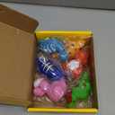 VIBOYLAR Bath Toys for Toddlers 13: 6 Packs LightUp Floating Dinosaur Baby Toddler Bath Toys Set for Boys Kids Birthday Easter Christmas  Water Bathtub Shower Pool Bath Toy for Children Preschool