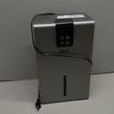 Dehumidifier, Dehumidifiers for Home, 98 OZ Water Tank, (1000 sq.ft) Quiet Dehumidifier for Basement Bedroom Bathroom with Humidity Display, Auto Shut Off, Relaxing 7 Color Ambient Light(Gray)