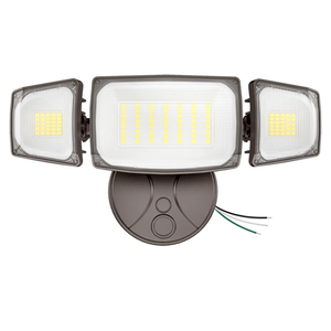 Olafus 80W Flood Lights Outdoor, Switch Controlled 8000LM LED Security Lights, IP65 Waterproof Outside Floodlights, 6500K Exterior Flood Light Fixture Wired for House Yard Porch Eave Brown