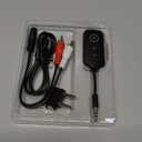 Premium Pro Bluetooth 5.4 Transmitter Receiver,Airplane Audio Adapter,Wireless Transmitter for TV/Travel Flight,Airline,Gym.Compatible with 2 AirPods/Headphones,Bluetooth Receiver for Car/Home Stereo