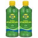 Banana Boat Soothing After Sun Gel with Aloe Twin Pack | Aloe Vera Gel, Sunburn Relief, After Sun Care, 16 fl oz each - Pack of 2
