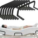 Mattress Retainer Bar Bracket Holder(H3.5) 8Pcs - Keeps Mattresses from Sliding, Suitable for Platform Beds, Adjustable Beds, RV Mattresses