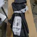 COBIZI 10x20 Heavy Duty Pop up Canopy Tent with 6 sidewalls Easy Up Commercial Outdoor Canopy Wedding Party Tents for Parties All Season Wind & Waterproof Gazebo with Roller Bag,Black(Frame Thickened)