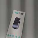 COMSOON Bluetooth Receiver for Car, Noise Cancelling 3.5mm AUX Bluetooth Car Adapter, Wireless Audio Receiver for Home Stereo/Wired Headphones, Hands-Free Call, 16H Battery Life - Black+Silver