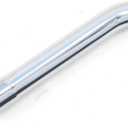 Patriot Exhaust H2965 Turndown Motorcycle Exhaust Tip,Silver