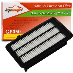 EPAuto GP050 (CA12050) Engine Air Filter, Replacement for Honda Civic 1.5L (20162021), CR-V 1.5L (20172022)  Rigid Panel Filter for Fuel Efficiency and Engine Protection EPAuto GP050 (CA12050) Engine Air Filter, Replacement for Honda Civic 1.5L (20162021), CR-V 1.5L (20172022)  Rigid Panel Filter for Fuel Efficiency and Engine Protection
