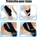 Dog Knee Brace for Torn ACL/CCL & Hind Leg Support - Adjustable Brace for Arthritis Relief, Joint Stability & Injury Recovery - Fits Small & Medium Dogs