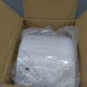 FOCUSLINE 100 Count White Plastic Dessert Plates 7 Inch, Disposable Heavy Duty Plastic Plates for Weddings, Parties and Events
