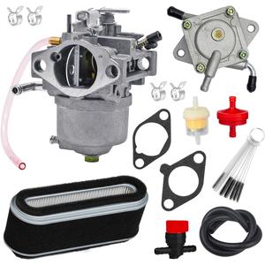 15003-2796 Carburetor Fit for Kawasaki FB460V 4 Stroke Engine 15003-2777 15003-2467 With 11013-2021 Air Filter Fuel Pump