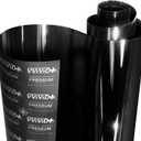 VViViD+ Ultra Gloss Premium Vinyl Car Wrap Film (6ft x 5ft, Gloss Piano Black)