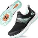 Women's Cycling Shoes, Breathable Bike Shoes Compatible with 2-Bolt SPD Cleats, Suitable for Road Mountain Biking and Indoor Cycling, Size: 8.5