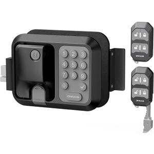 ONNAIS RV Door Lock Replacement  RV Keyless Entry Door Lock with 10 Digits Keypad, Dual-Door Remote Control and Backup Key. Fits Most RVs for Secure and Convenient Travel.
