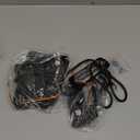 1224V 24LED Super Bright LED Emergency Strobe Lights Warning for Cars Trucks Vehicle SUV Caution Hazard Construction Waterproof Amber Strobe Bar with 32 Different Flashing 4PCS (White Amber)