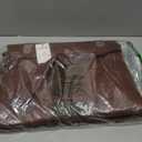 RAINSMORE Mens Messenger Bag 17 Inch Waterproof Vintage Leather Laptop Briefcase Large Laptop Bag Satchel Bag Computer Shoulder Bag for Office Business Travel College,Brown